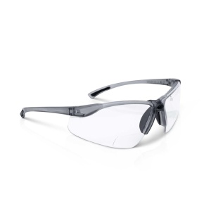 Sellstrom XM340RX Safety Glasses with Readers - Wraparound Bifocal Eyeglasses