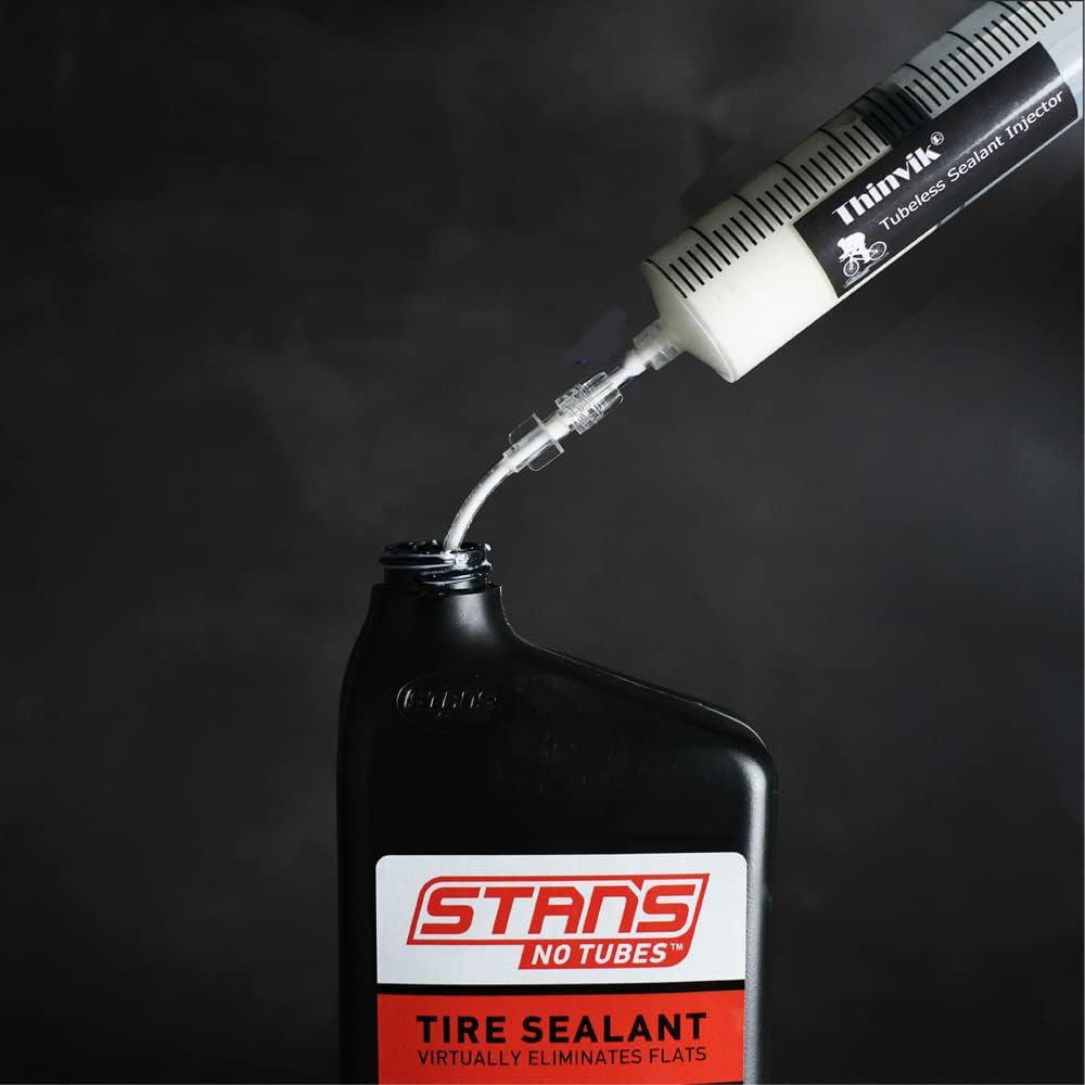 Thinvik 3.5 oz/100ML Bike Tubeless Sealant Injector Syringe for Stans No Tubes - Image 4