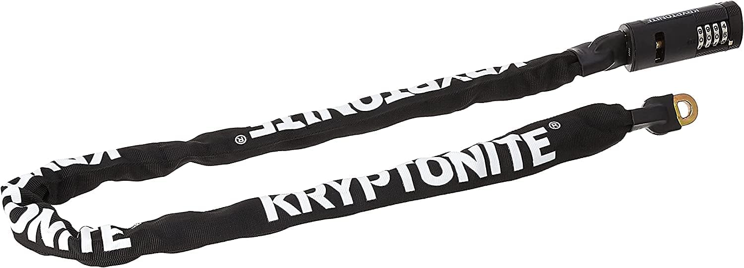 Kryptonite Keeper 712 Combo Bike Chain Lock, 4 Feet Long 7mm Steel Chain Heavy - Image 2