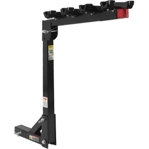 MaxxHaul Hitch Mount 4 Bike Rack 150 lb Capacity Heavy‑Duty Swing Down Design