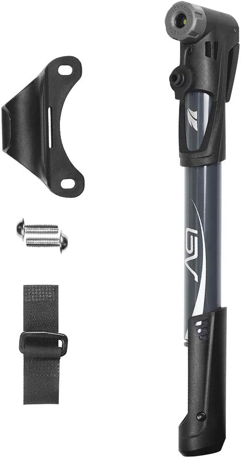 BV Mini Bike Pump Portable Frame Pump, Air Ball Pump Inflator with Ball Pump - Image 7