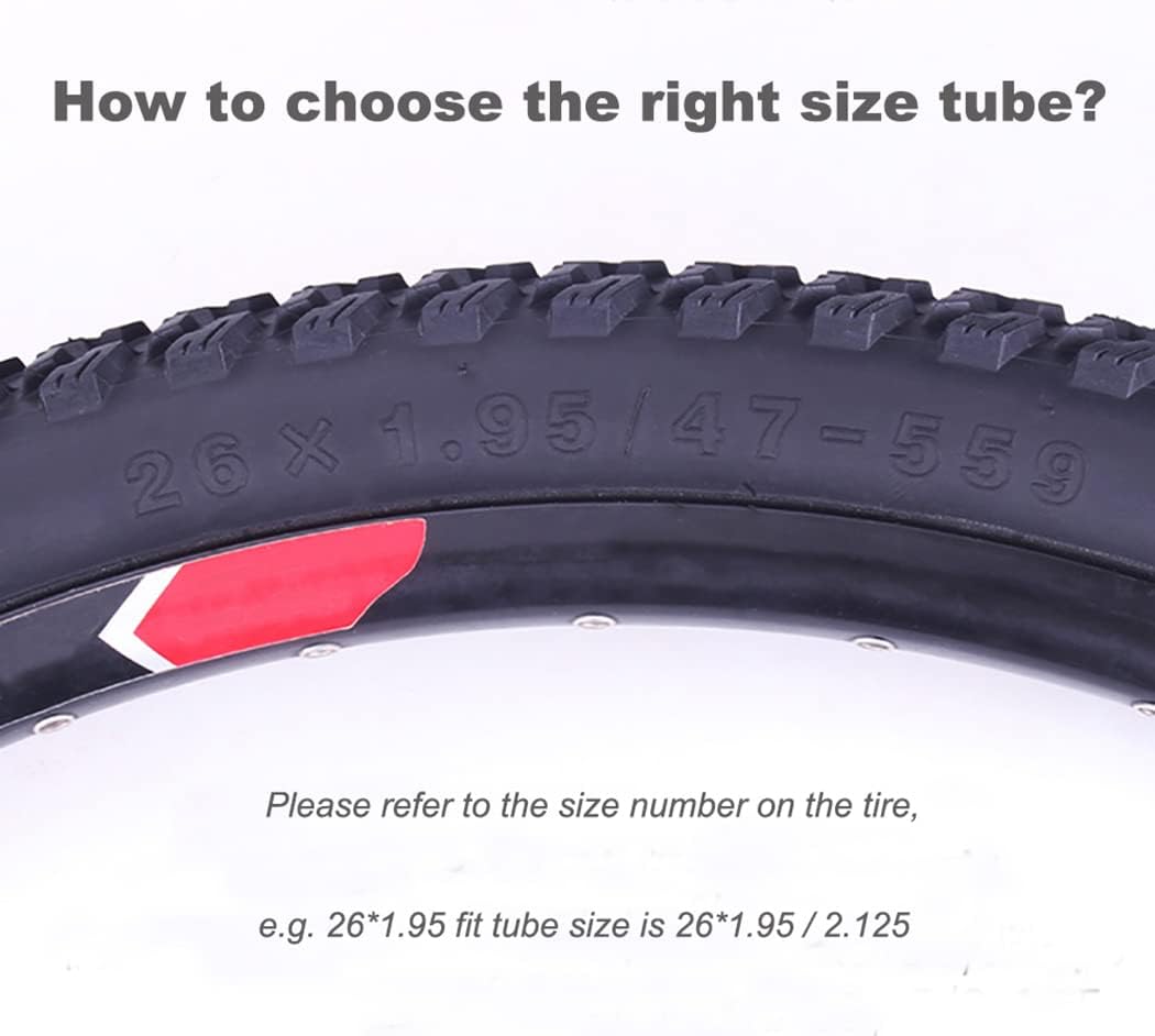 2-Pack Bike Inner Tube 20x1.9/2.125 with Tire Levers and Rim Strips 20 Inch - Image 7