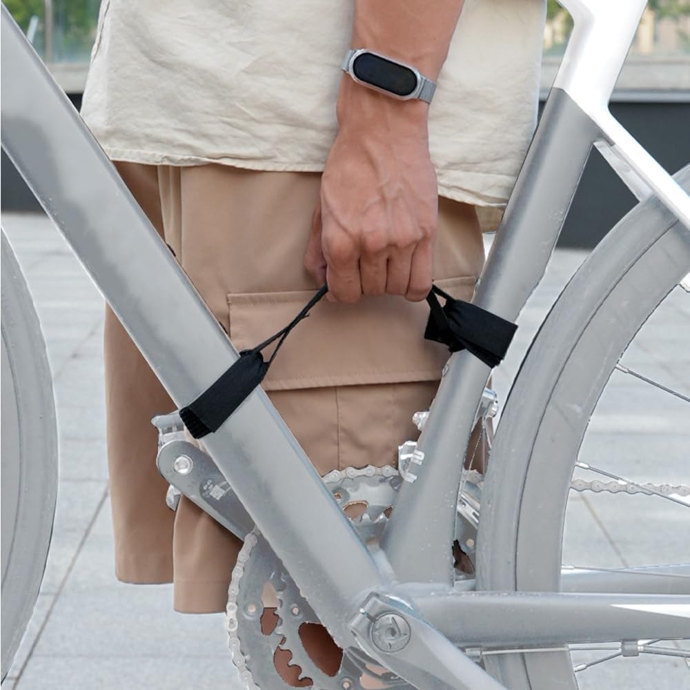 1 Pack Bicycle Carrying Strap, Mountain Bike Frame Handle Carrying Lifter Bike - Image 5