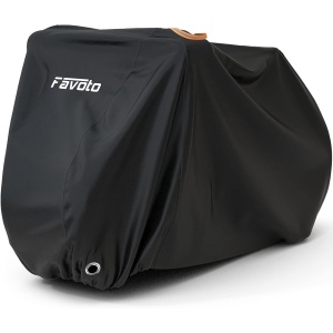 Favoto Bike Cover Waterproof Outdoor Bicycle Cover for 2-3 Bikes UV Snow Wind