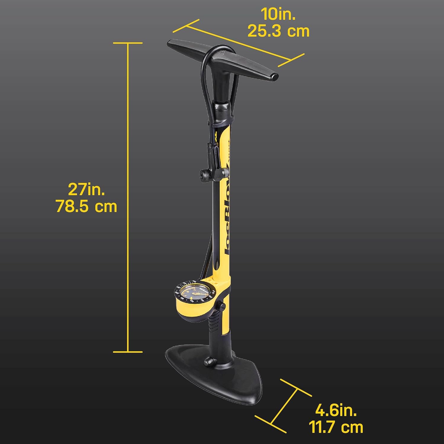 Topeak JoeBlow Sport III High-Pressure Bike Floor Pump – 160 PSI, Durable Steel - Image 5