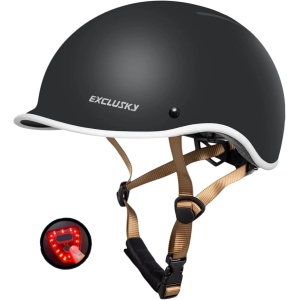 Exclusky Bike Helmet for Adults,Adjustable Cycling Helmet for Men & Women Safety