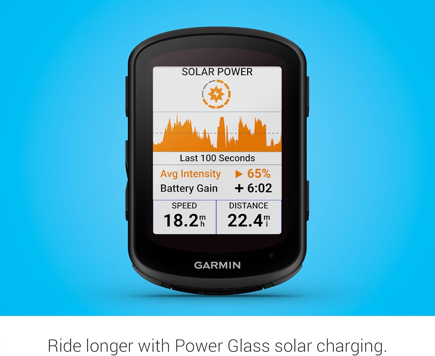 Garmin Edge 840 Solar, Solar-Charging GPS Cycling Computer with Touchscreen - Image 4