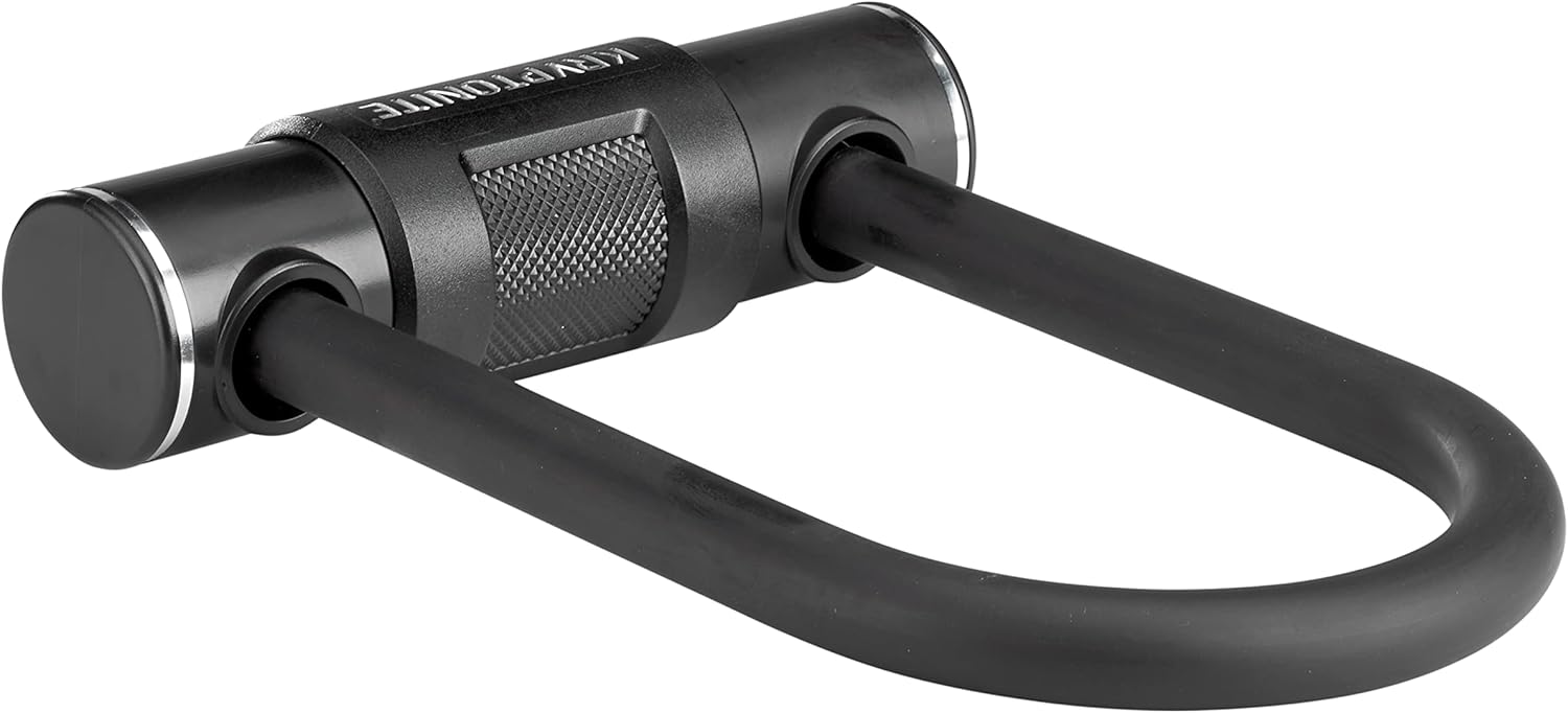Kryptonite Bike U-Lock with Braided Steel Cable, High Security Anti-Theft - Image 2
