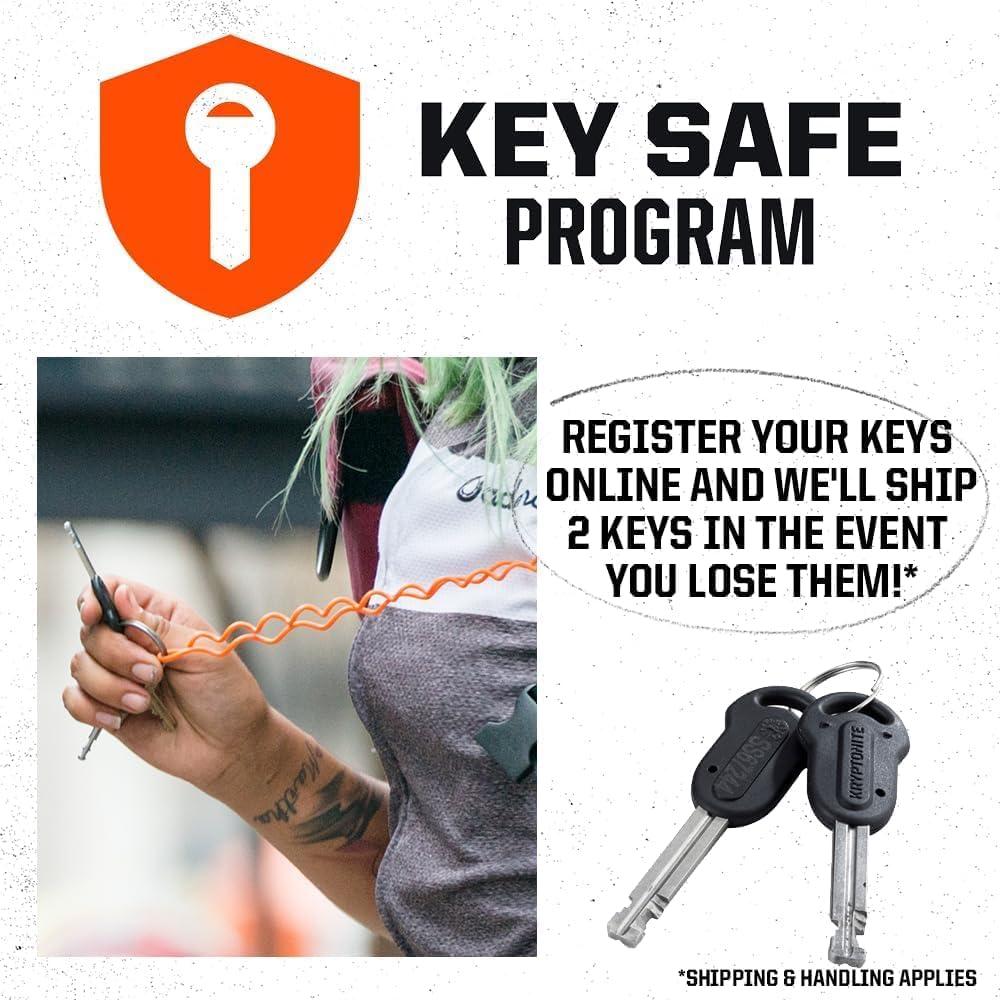 Kryptonite New York Standard Bike U-Lock, Heavy Duty Anti-Theft, 16mm Shackle - Image 7