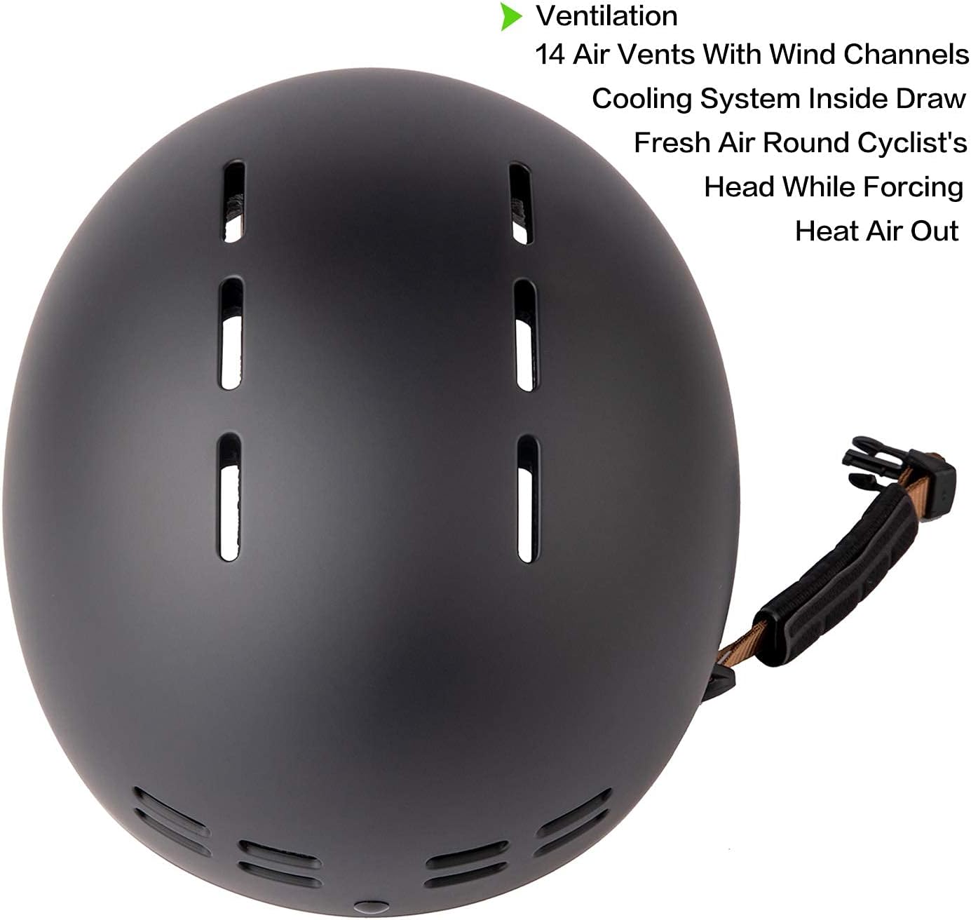 Bike Helmet, OnBros Helmet Adult Men and Women, Scooter Skateboard Bicycle - Image 3