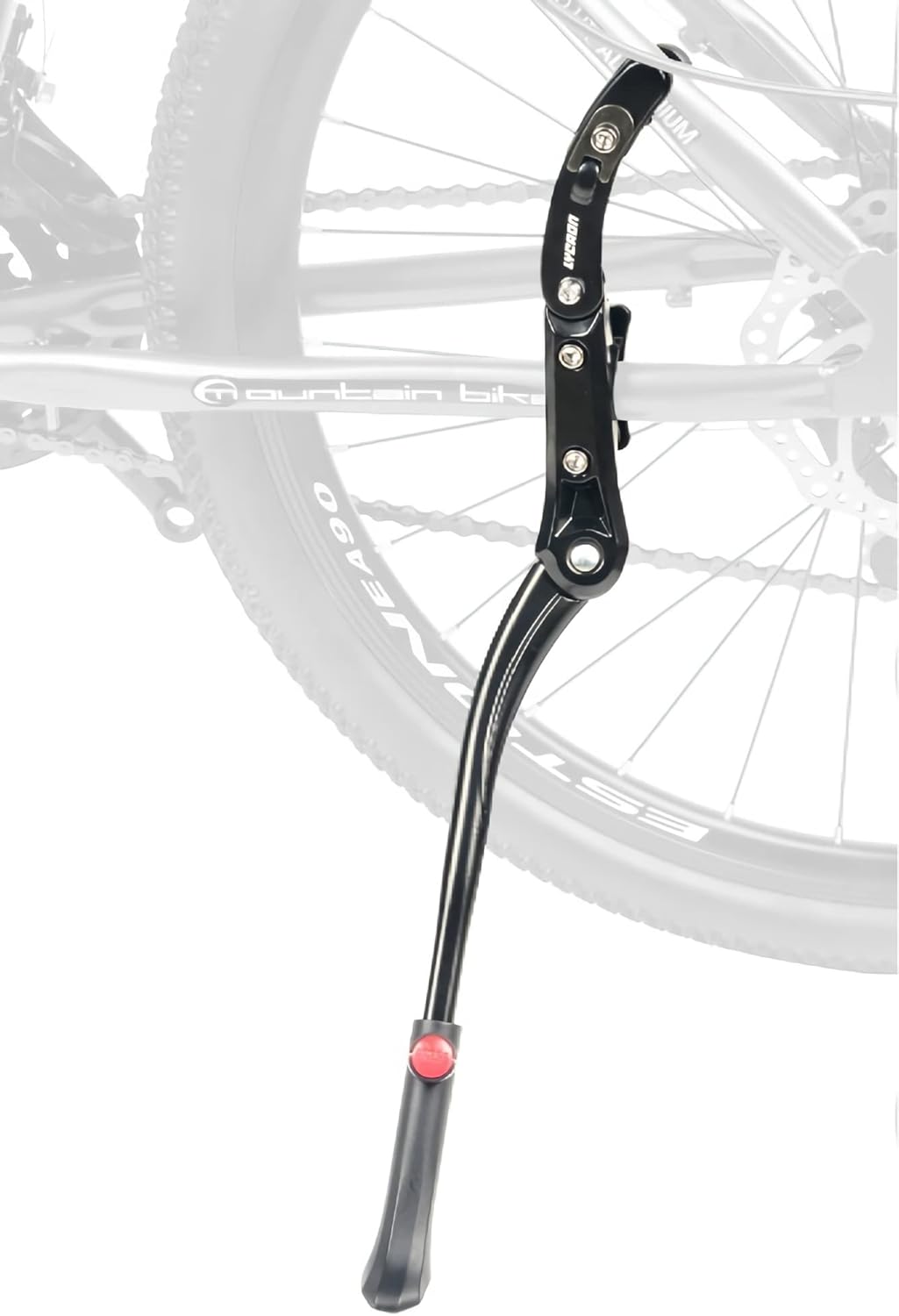LYCAON Bike Kickstand, Aluminum Alloy Adjustable Bicycle Kickstands with