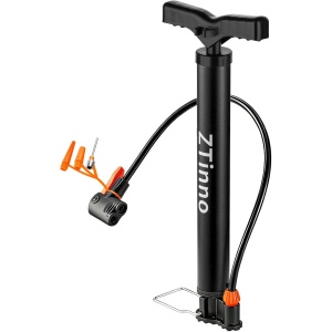 Floor Bike Pump Portable, Classic Bicycle Pump, Portable Bike Tire Pump