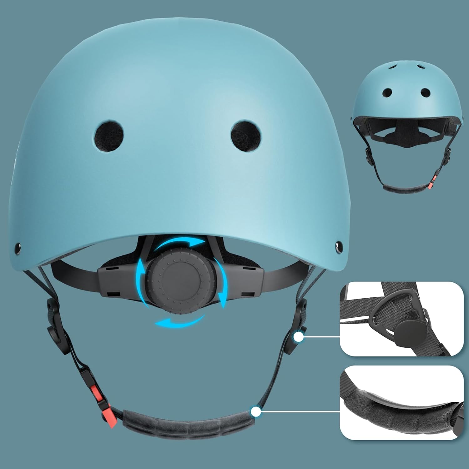 Glaf Baby Bike Helmet Toddler Kids Helmets for 1+ Years Old Infant Girls Boys - Image 3