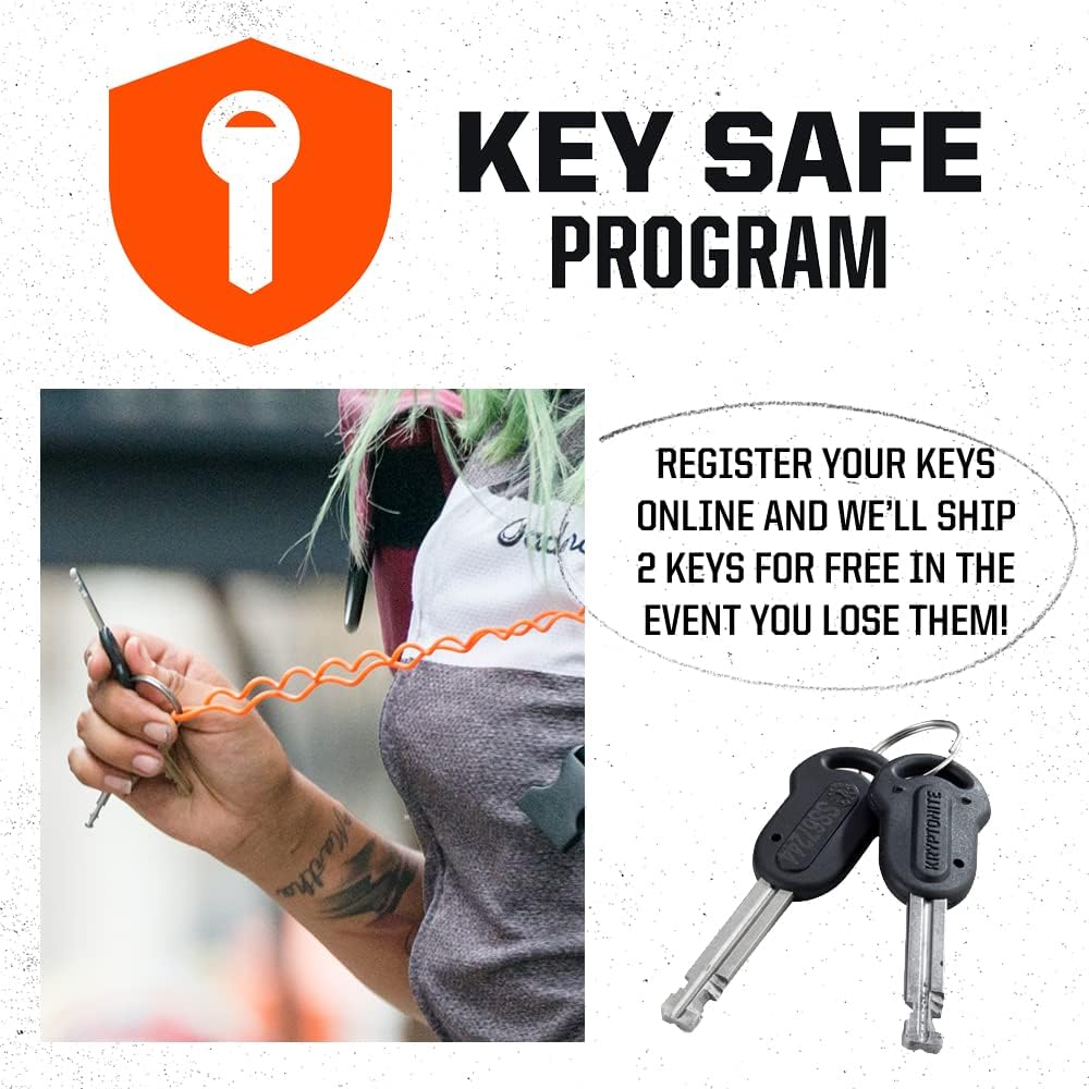 Kryptonite Evolution 1090 Bike Chain Lock, 3 Feet Long 10mm Steel Chain Heavy - Image 6