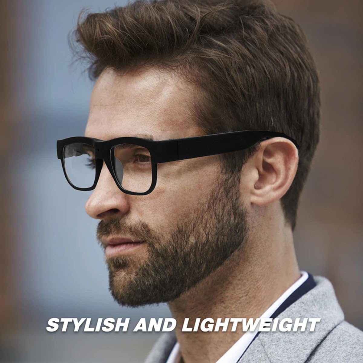 BQXX Camera Glasses Video Recording Glasses Outdoor Hands-Free Recording Body - Image 4