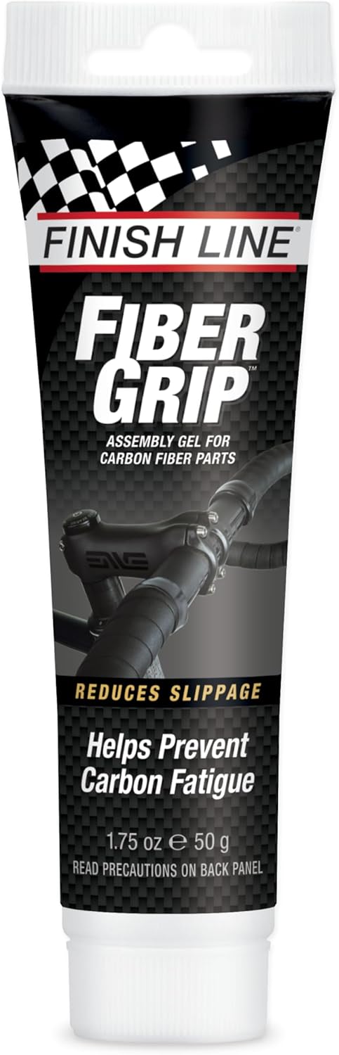 Finish Line Fiber Grip Carbon Fiber Bicycle Assembly Gel – Reduces Slippage