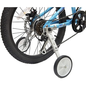 Bicycle Training Wheels Fits 18 to 22 inch Kids Variable Bike