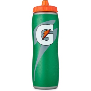 Gatorade 32oz Gator-skin Bottle, Green, One Size