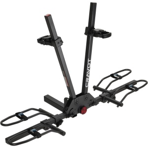 CRAVOT MagRack F2 150 lbs Capacity Electric Bike Carrier for 2 Bike, Foldable