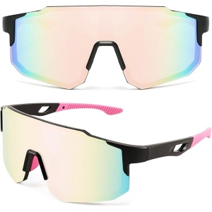 Sport Sunglasses, Polarized Sunglasses for Women Men UV400 Protection Cycling