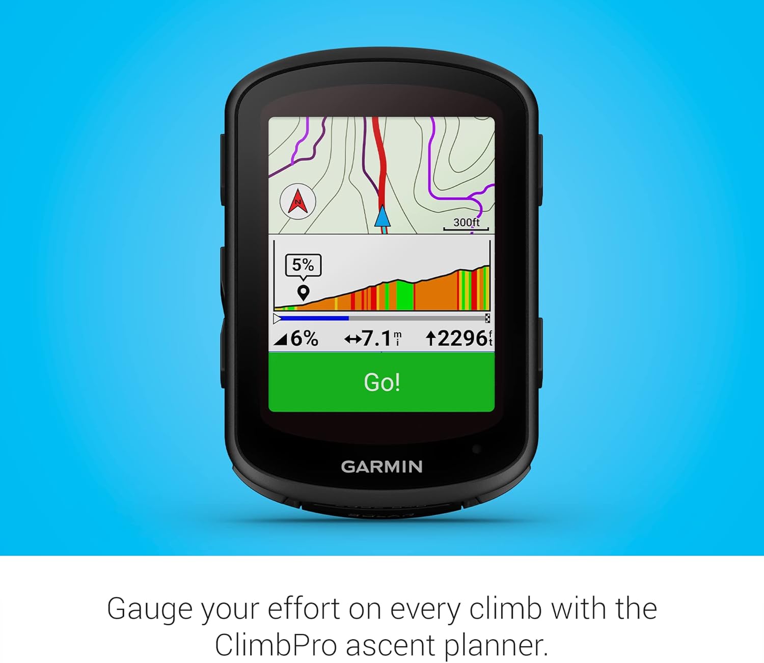 Garmin Edge 840 Solar, Solar-Charging GPS Cycling Computer with Touchscreen - Image 6