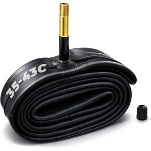 1 Pack 700x35-43c Bike Inner Tube with 48mm Schrader Valve, Reliable Butyl