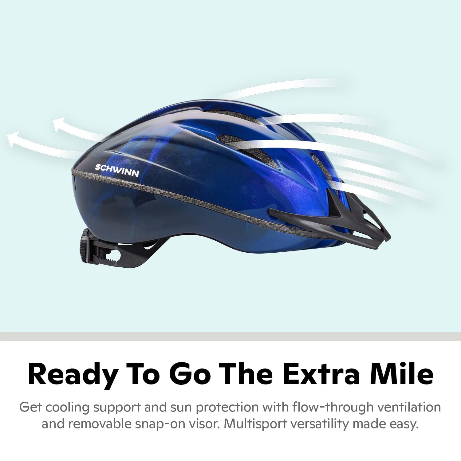 Schwinn Intercept Helmet for Adults and Youth, Size 54-62 cm for Riders Ages 8+ - Image 2