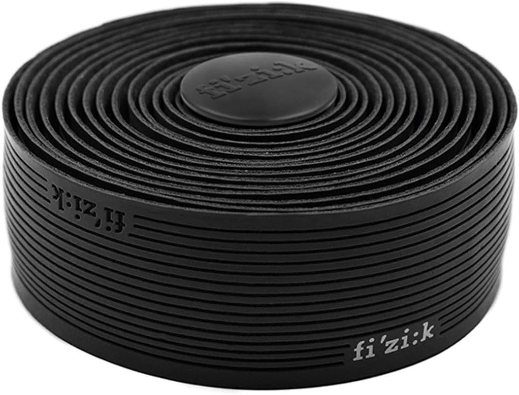 Fizik Vento Microtex Tacky,Road Cycling Racing bar Tape, Black, 2mm - Image 4