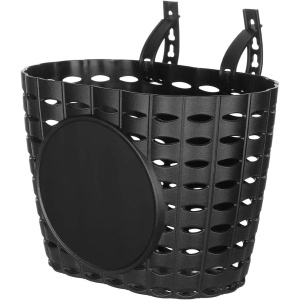Kids Bike Basket with Adjustable Straps, Bicycle Handlebar Basket for Kid Boys