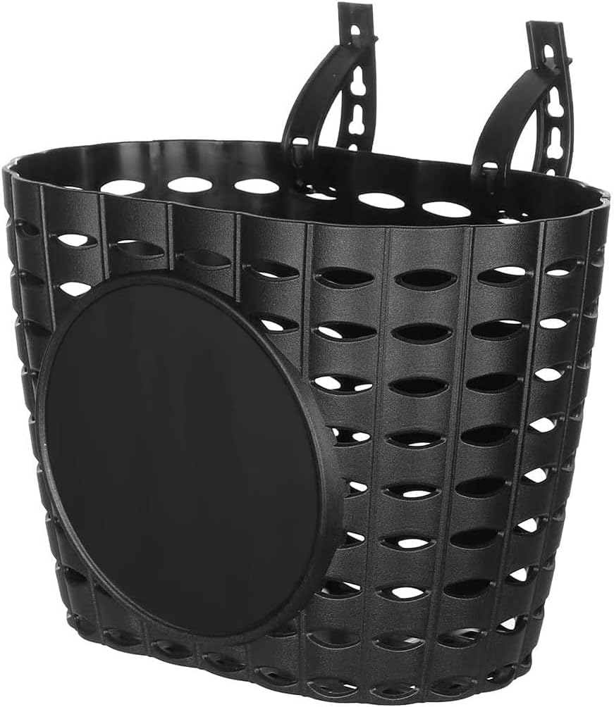 Kids Bike Basket with Adjustable Straps, Bicycle Handlebar Basket for Kid Boys