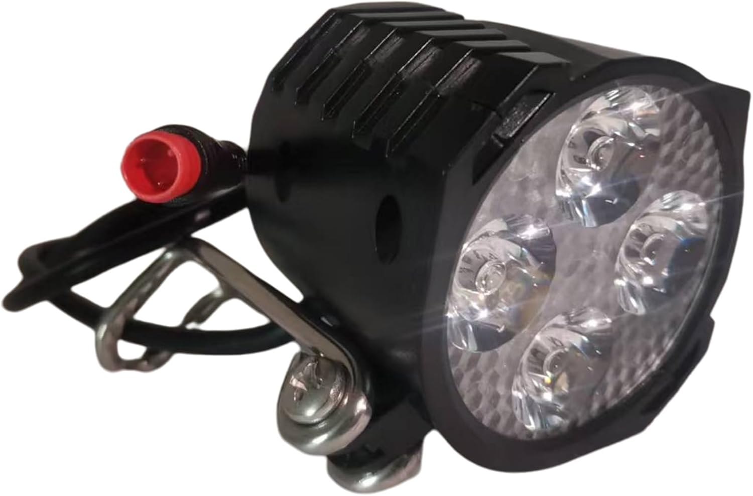 Headlight for Adult Ebike 2-Pin Waterproof Connector, 36V 48V Bright Bike Front
