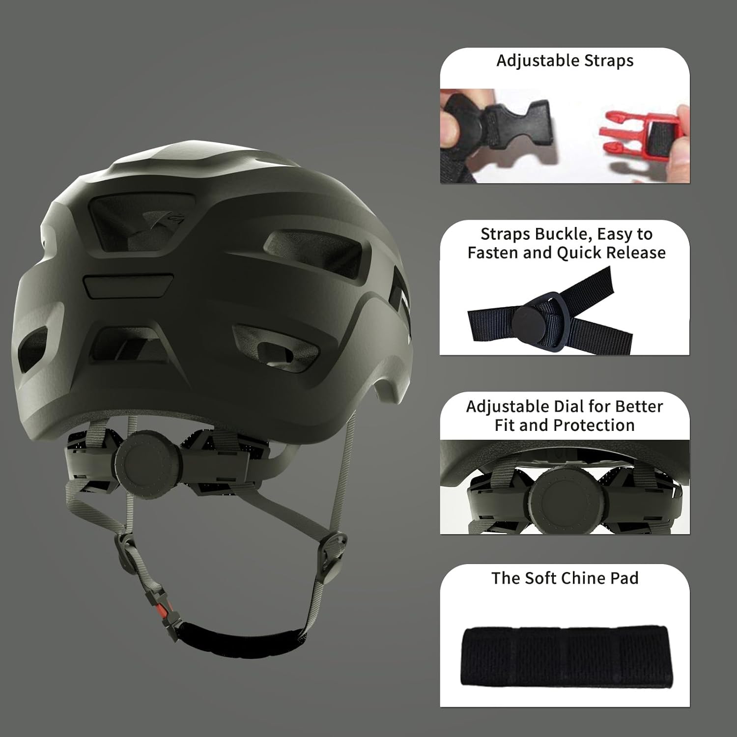 Glaf Baby Bike Helmet Infant Toddler Helmet Age 1-3 Kids Bike Helmet - Image 6