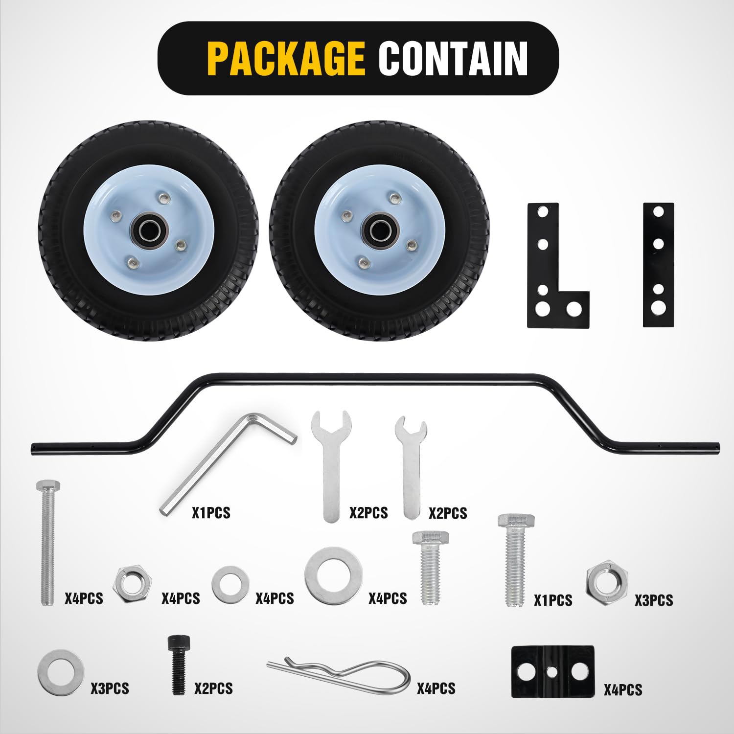 Nilight Dirt Bike Training Wheels Compatible with Razor MX125 MX350 MX400 MX500 - Image 4
