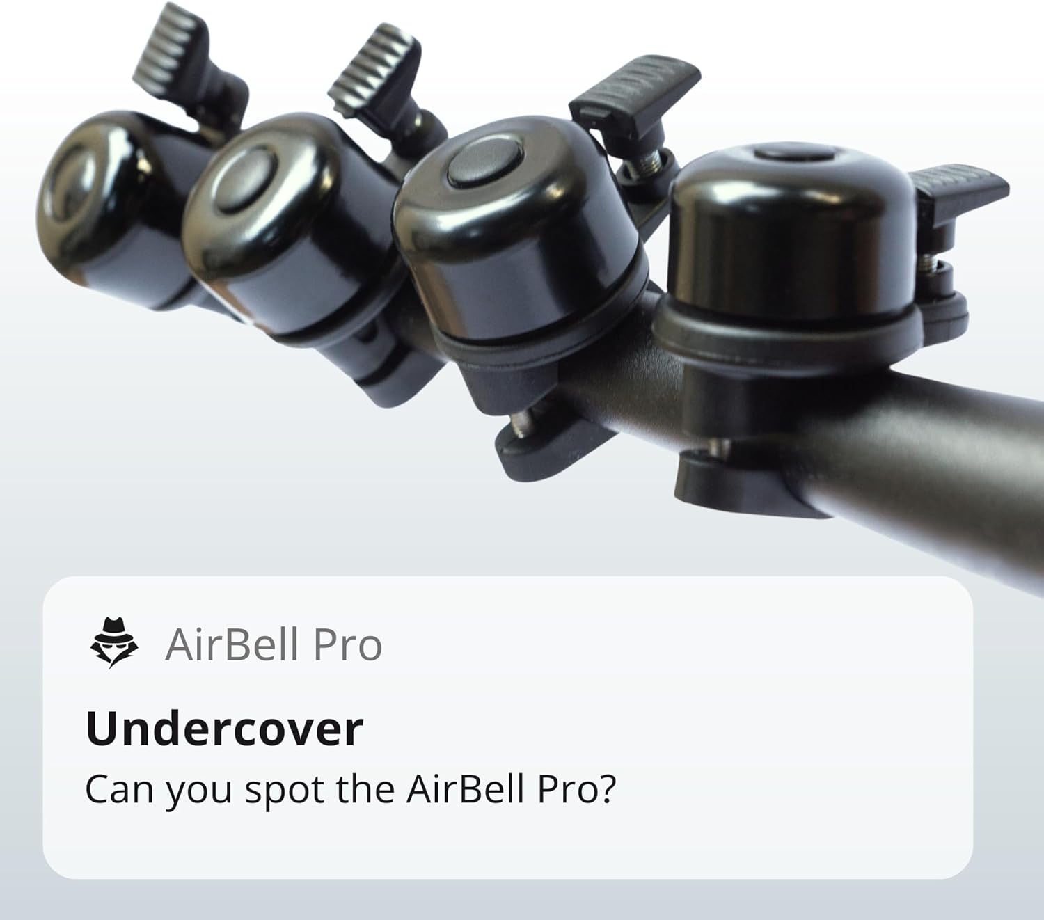 AirBell Pro Bicycle Bell with Integrated Tracker for Apple Find My Network - Image 6