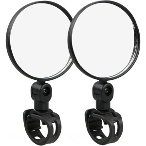 Bike Mirror Handlebar Rotatable Bicycle Mirror 360° Adjustable Road Bike Mirror