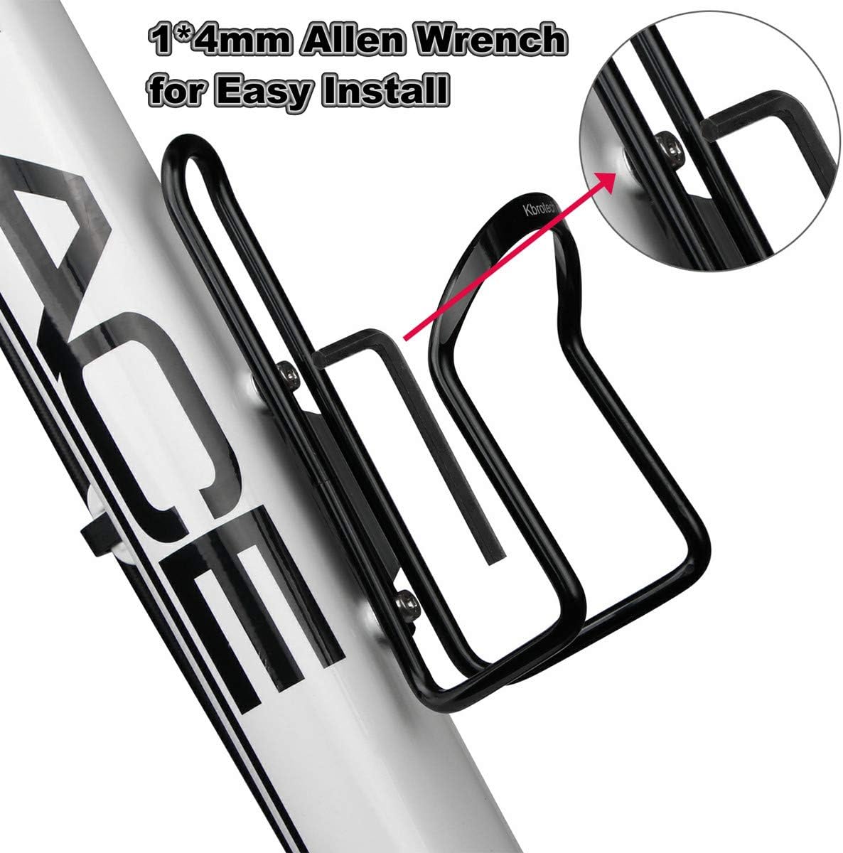 Aluminum Water Bottle Cages,Bike Bicycle Lightweight Aluminum Alloy Water Bottle - Image 4