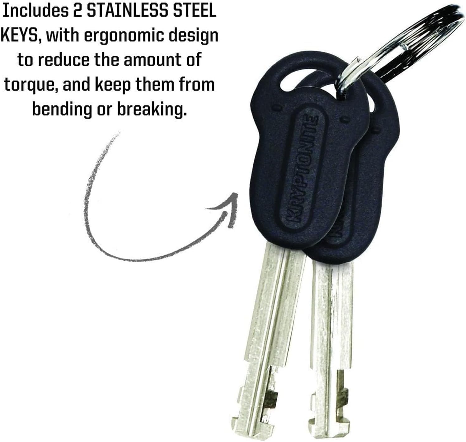Kryptonite Bike Lock Cable, 6ft. x 12mm Braided Steel Cable Anti-Theft Security - Image 5