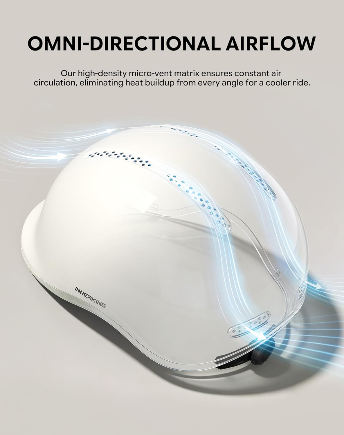 InnerKing Adult Bike Helmet, Adjustable Cycling Helmet for Men Women, Road Urban - Image 5