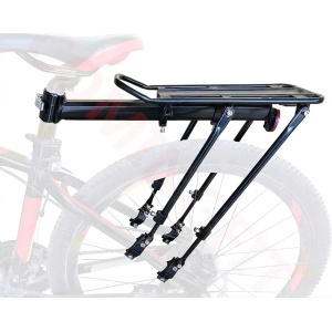 COMINGFIT 2026 Upgraded Bicycle Cargo Rack, 180lbs Heavy Duty Bike Rear Rack