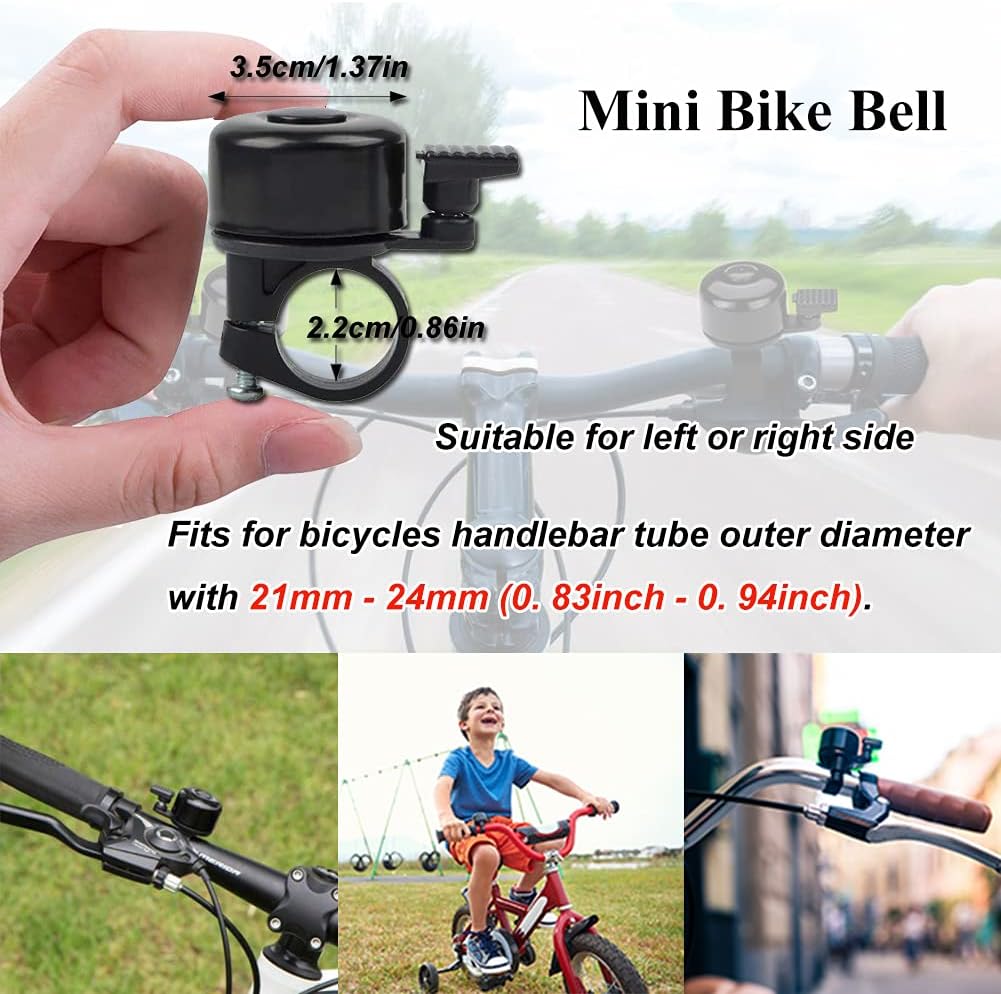 Bike Mirror for Bar End, 2 Pack Bicycle Cycling Rear View Handlebar Mirrors - Image 7