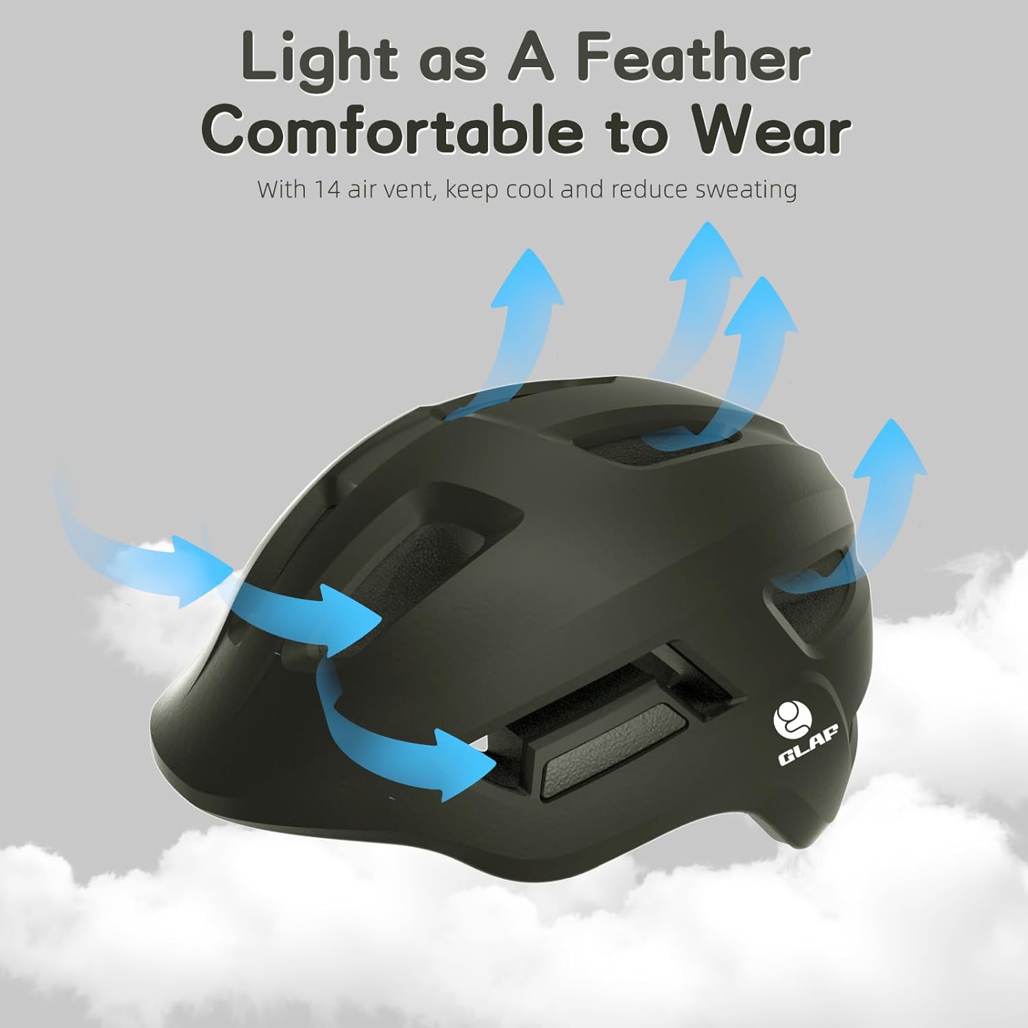 Glaf Baby Bike Helmet Infant Toddler Helmet Age 1-3 Kids Bike Helmet - Image 7