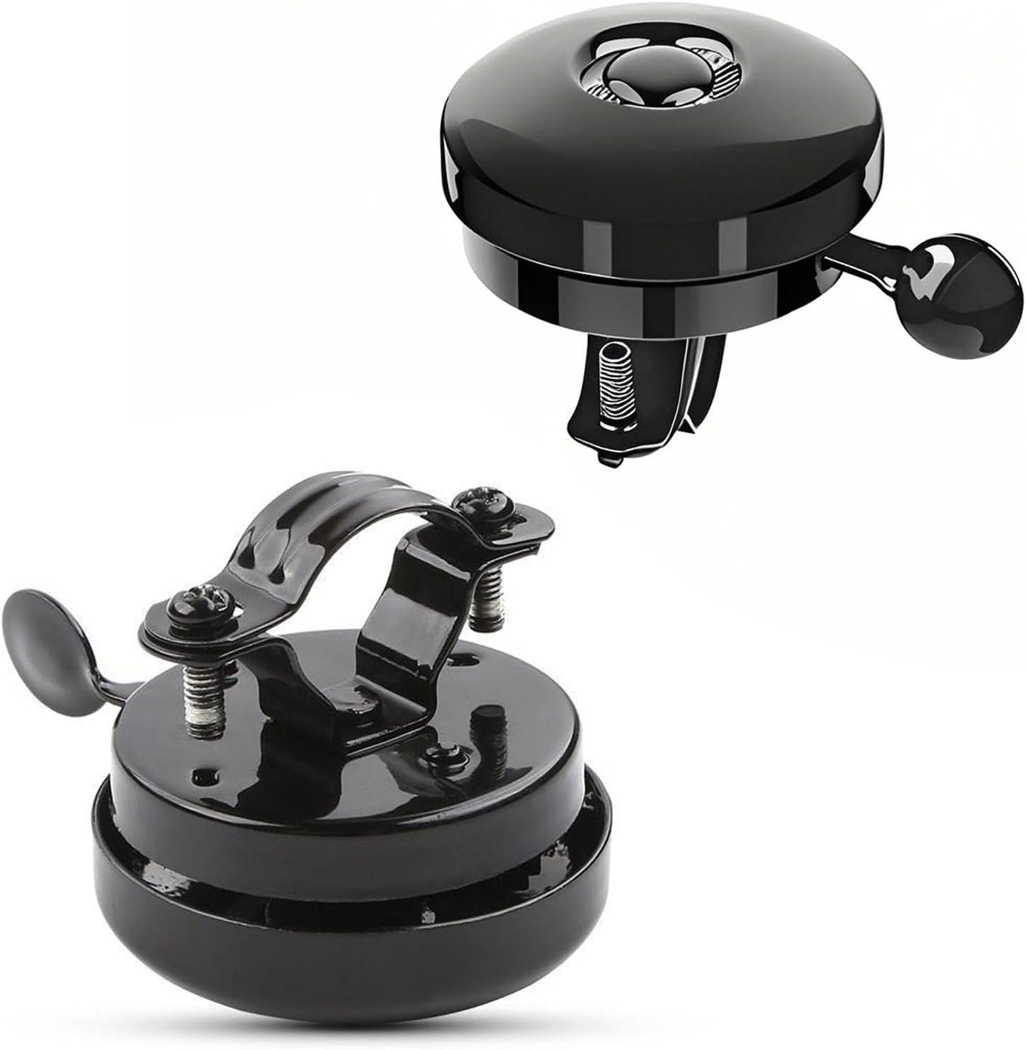 Bike Bells Metal 2 Pack Cycling Horns, Loud Ringing Sound, Easy Installation