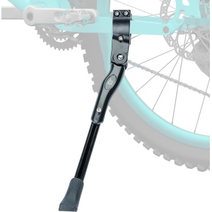 LYCAON Adjustable Bicycle Kickstand, Aluminum Alloy With Non-slip Rubber Base