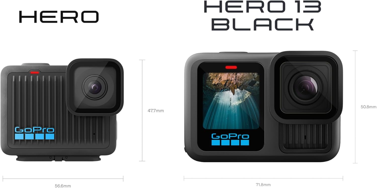 GoPro Hero - Compact Waterproof Action Camera with 4K Ultra HD Video, 12MP - Image 2