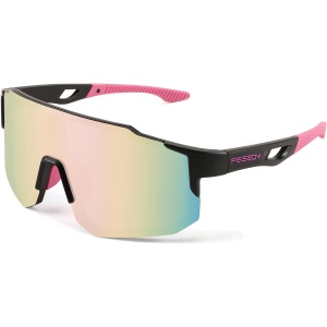 FEISEDY Sports Sunglasses for Men, Women and Teens - Baseball, Biking, Cycling