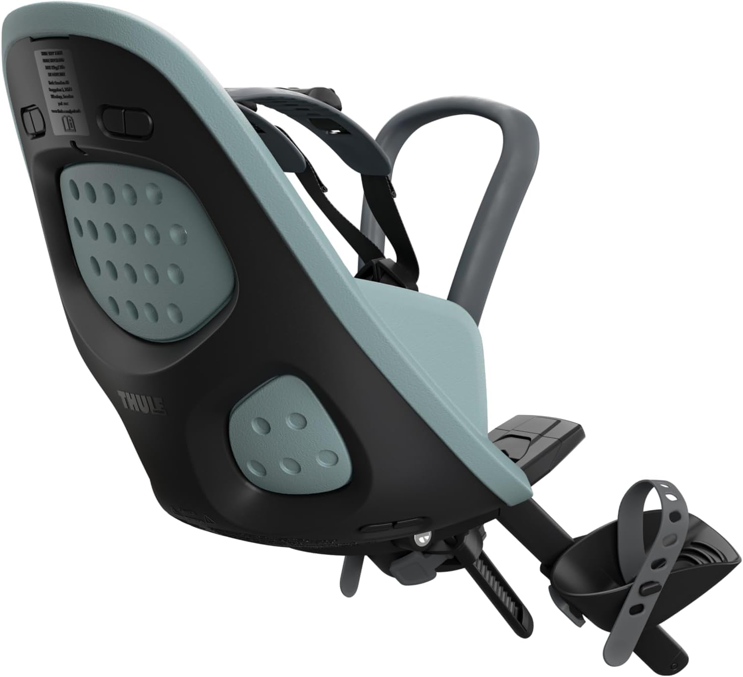 Thule Yepp 2 Mounted Child Bike seat, Adjustable footrests, 5-Point Harness - Image 3