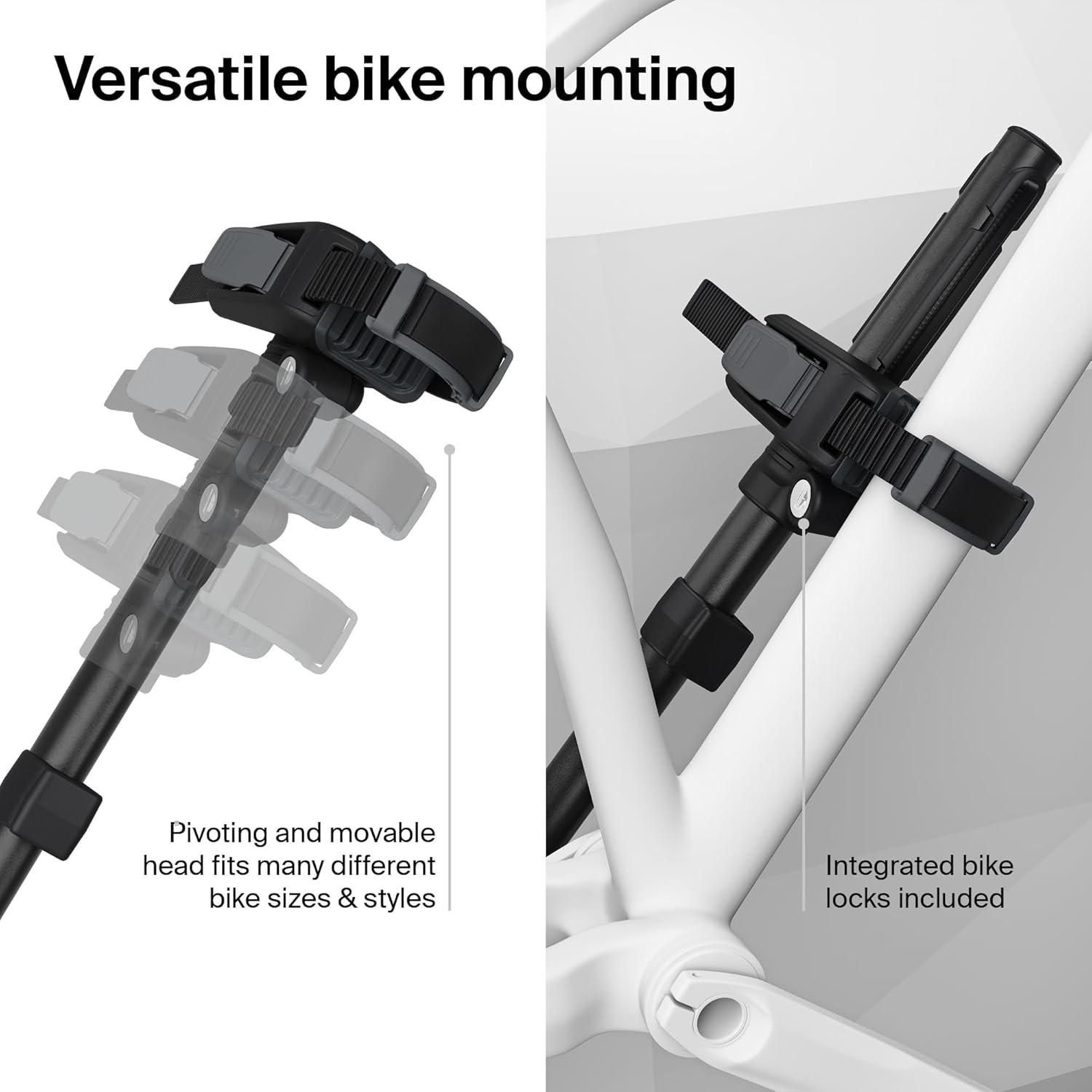 Thule Outpace 2 Bike Hitch Rack - Compact & Lightweight Platform Bike Rack - Image 5