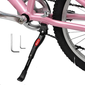 Cyfie Bike Kickstand for 16 18 20 Inch Kids Adjustable Center Mount Bicycle