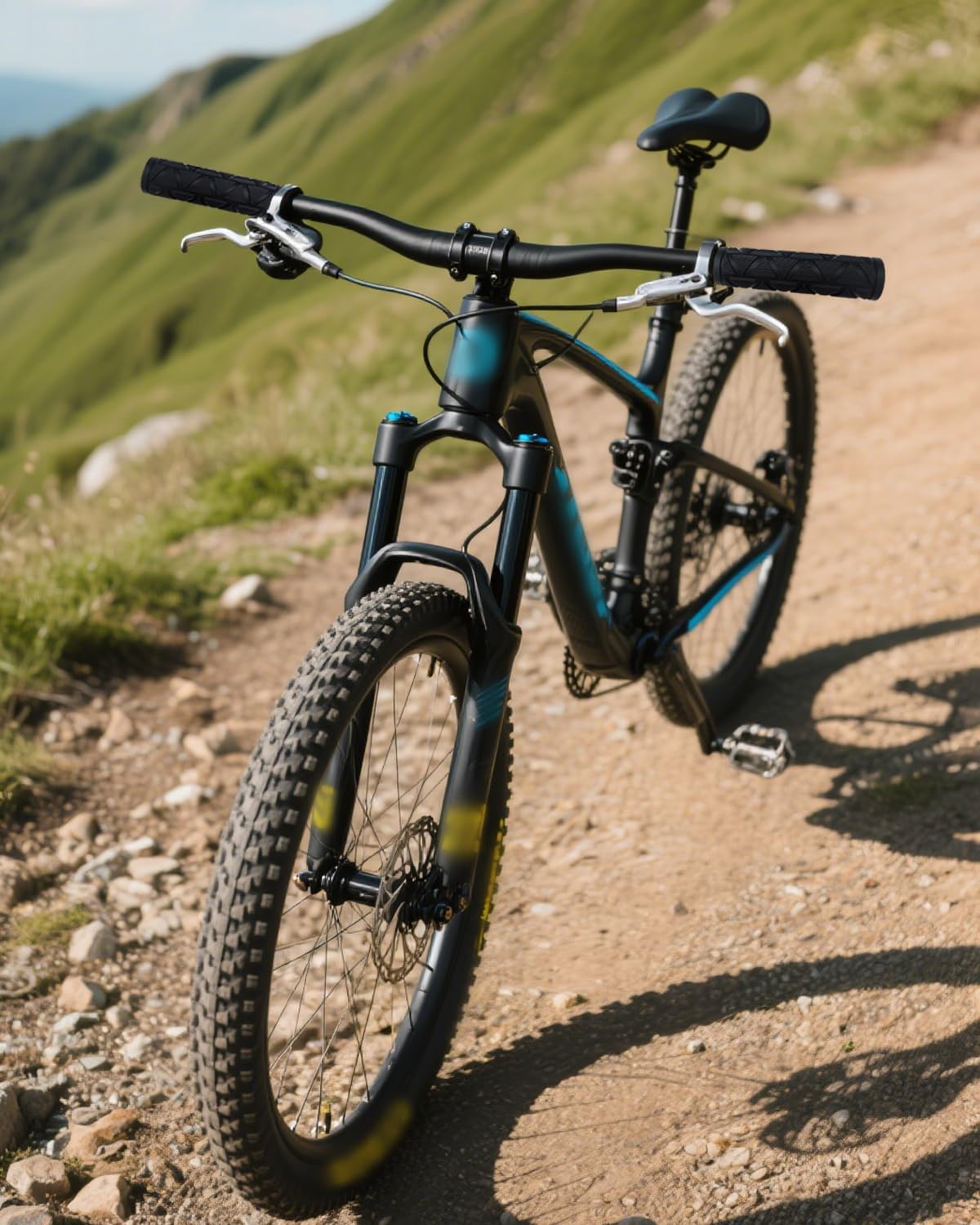 Bike Handlebar Grips, Bicycle Grips, Non-Slip Rubber Hand Grips for Mountain - Image 7