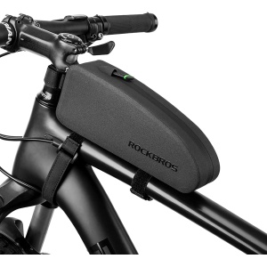 ROCKBROS Bike Frame Bag Water Resistant Top Tube Bag Bicycle Front Phone Bag